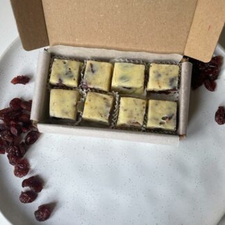 Cranberrie fudge