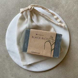 Fairtrade Zeep - Black rice met zakje
